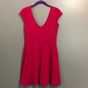 Hollister V neck and V back skate dress